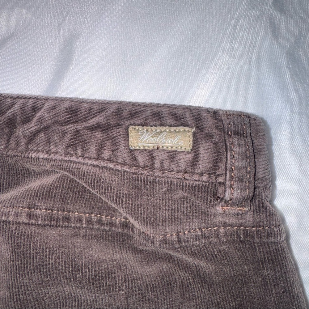 Woolrich Women’s Size 14 Corduroy Pants Brown Chocolate Cotton Spandex Stretch